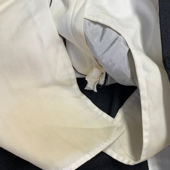 ISAIA Size 39 Grey Charcoal Wool Zip Fly Dress Pants - Picture 7 of 8